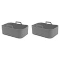 thumbnail image 4 of Friteuse Silicone Liners Set, 2 Sets Cuisine Friteuse Accessoires Friteuse Silicone Panier et Tapis Fonctionnalité Polyvalente, 4 of 12