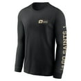 thumbnail image 2 of Men's Nike Black New Orleans Saints All Out Long Sleeve T-Shirt, 2 of 3