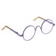 thumbnail image 1 of Accesorios para muñecas: gafas transparentes de montura completa para muñecas Blythe Azone de 12 pulgadas Púrpura, 1 of 8