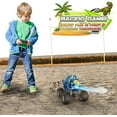thumbnail image 4 of Children'S Remote Control Car, 1:16 Scale 2.4ghz Monster Truck Toy, Suitable For Boys Aged 3, 4, 5, 6, 7, And 8, Toy Car, Suitable For Boys Aged 3-9, Triceratops Blue, 4 of 6