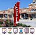 thumbnail image 4 of Football Feather flag for Outdoor by Mavis Print | 11.5 FEET Long Polyester Outdoor Banner Flag for Easy Hang | HD Print Swooper I Flag Only forFootball Promotion | Made in USA I Flag Only, 4 of 5
