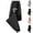 Black, variant on Spazoro Toddler Girls Boys Sweatpants, Long Sleeve Elastic Waist Print Baggy Casual Jogger for Homewears Black Size 2 T