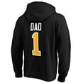 thumbnail image 3 of Men's Black Boston Bruins #1 Dad Pullover Hoodie, 3 of 3