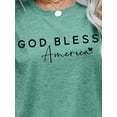 thumbnail image 3 of GOD BLESS AMERICA Graphic Short Sleeve Tee, 3 of 10