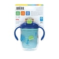 thumbnail image 7 of Nuby 2 Handle 7oz Multi-Function 2-in-1 Insulated Cup with Free Flow 360° Weighted Straw & Hard Spout, Submarines, 7 of 7