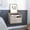Gray, variant on Simple Assembly/As Nightstand/Spacious Lower Shelf