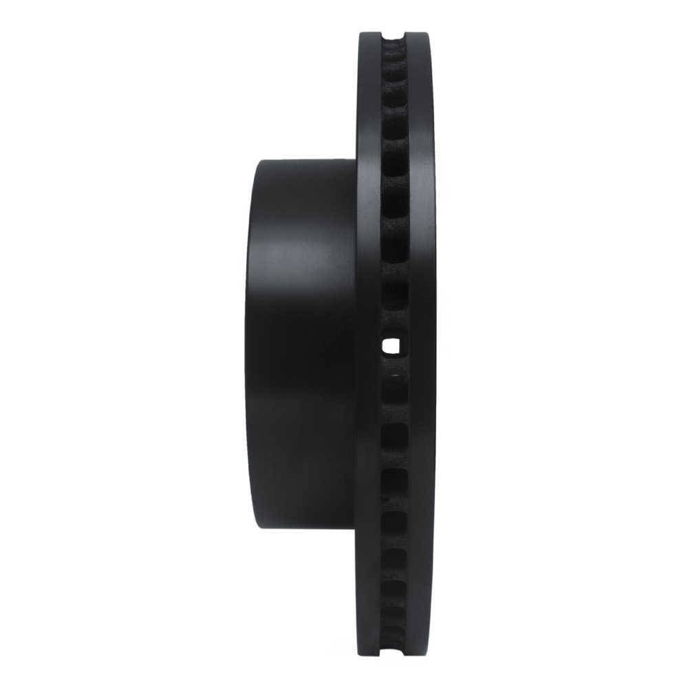 Dynamic Friction Company 633-67102L DFC Brake Rotor - Drilled And Slotted - Black