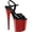 Black/Red Chrome Patent, variant on Women's Pleaser Flamingo 809 Ankle Strap Platform Sandal