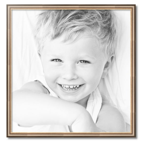 ArtToFrames 32" x 33" Anique Silver Picture Frame, 32x33 inch Silver Wood Poster Frame (WOM-4964)