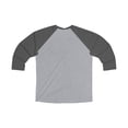thumbnail image 2 of Unisex Tri-Blend 3\4 Raglan Tee, 2 of 2