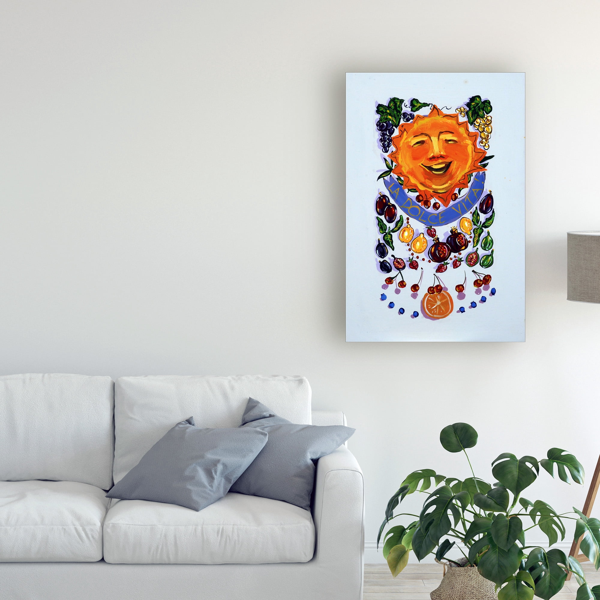 Trademark Fine Art 'La Dolce Vita!' Canvas Art by Patricia A. Reed
