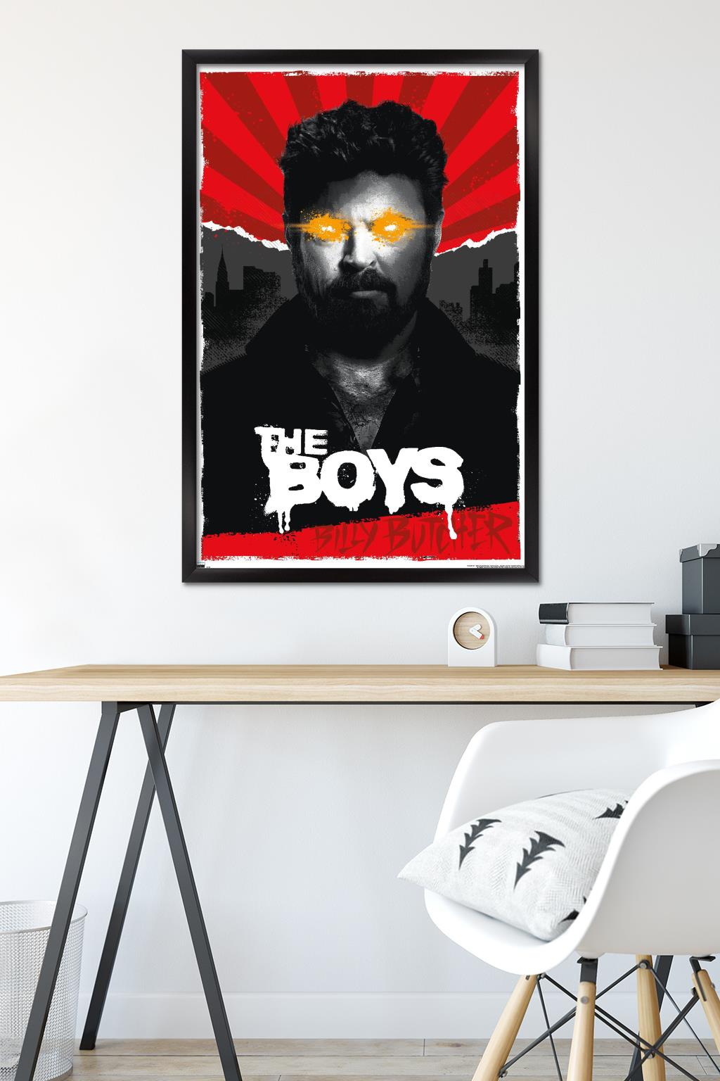 The Boys: Season Billy Butcher Wall Poster, 22.375" x 34" Framed 