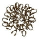 thumbnail image 4 of 100 Uds. De protectores fabricación tobilleras DIY Bronce Zulema Bucles de protección de alambre, 4 of 8