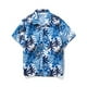 thumbnail image 1 of Camisas s Para Hombre De Vestir Pantalones cortos de playa para hombre, informales, estampados, con cordones, para vacaciones en la playa (Sky Blue, XXL), 1 of 4