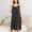 Black-C, variant on Aueoeo Floral Printed For Women Summer Thin Sleeveless Suspender Nightgown V-Neck Nightdress Soft Home Clothes