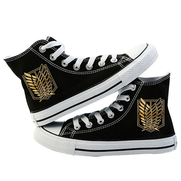 Canvas Shoes Attack on Titan Casual Sneakers Student Low Top