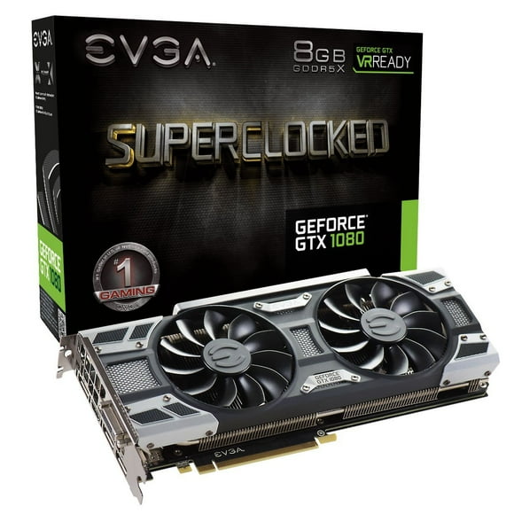 Tarjeta gráfica EVGA GeForce GTX 1080 SC GAMING ACX 3.0 8GB
