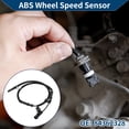 thumbnail image 2 of Sensores de velocidad de rueda ABS Unique Bargains No.84362328 para GMC Savana 3500 4500 2018, sensor ABS trasero derecho, sensor del sistema de frenos antibloqueo 1 Pcs, 2 of 7