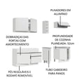 thumbnail image 4 of Cocina Integral Modular Madesa Parma 220cm BB 03, 4 of 5