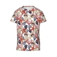 thumbnail image 4 of Wukai Starfish Shell Youth Unisex Short Sleeve T-Shirt for Boys, Girls, Teens, and Kids-Small, 4 of 7