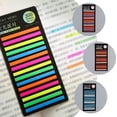 thumbnail image 4 of Shisuyan 1 Set of Sticky Pads Note Reading Strips Sticky Index Tabs Colored Note Tabs Office Supplies, 4 of 7