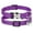 Deep Purple, variant on Pet Artist Reflective Personalised Cat Collar Adjustable With Custom Engraved Name Tag Bell