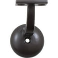 thumbnail image 3 of Heavy-Duty Aluminum Handrail Bracket with 2-1/8" Round Base, Satin Nickel by Stone Harbor Hardware, 3 of 7