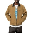 thumbnail image 2 of Leesechin Men's Lightweight Jackets Casual Windbreaker Stylish Light Golf Full Zip Up Work Dress Business with Zip Pockets, 2 of 6