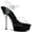 Clear/Black, variant on Women's Pleaser Allure 608