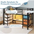 thumbnail image 2 of Base Cama Individual Con 6 Cajas Y Led Rincón Lectura, 2 of 9