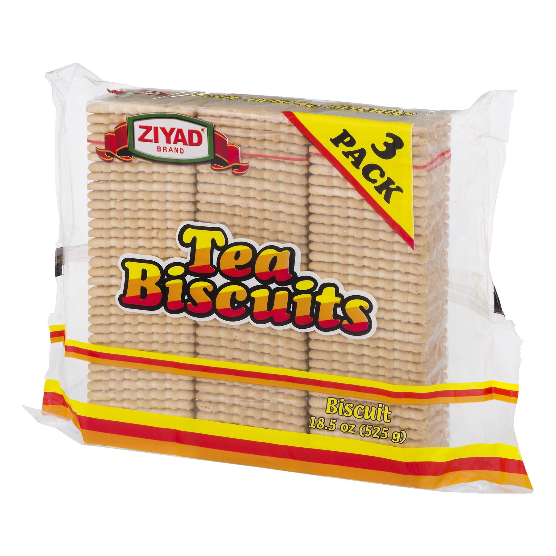 Ziyad Tea Biscuits "3 Pack" 525 Gm Pack