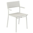 thumbnail image 1 of Lafuma Batyline Duo ORON Outdoor Dining Armchair, Sand/Pebble (Set of 2), 1 of 9