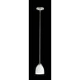 thumbnail image 5 of Quorum Lighting Reyes 1-Light Mini Pendant, Classic Nickel, 5.25W, 8.75H, 5 of 5