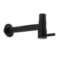 thumbnail image 2 of M Buder Grifo de Agua Fría de Pared G1/2 Acero Inoxidable 304 Negro para Fregadero de Trapeador (20 cm), 2 of 9