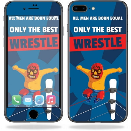 Skin for Apple iPhone 8 Plus - Best Wrestle| MightySkins Protective, Durable, and Unique Vinyl Decal wrap cover  | Easy To Apply, Remove, and Change Styles | Made in the