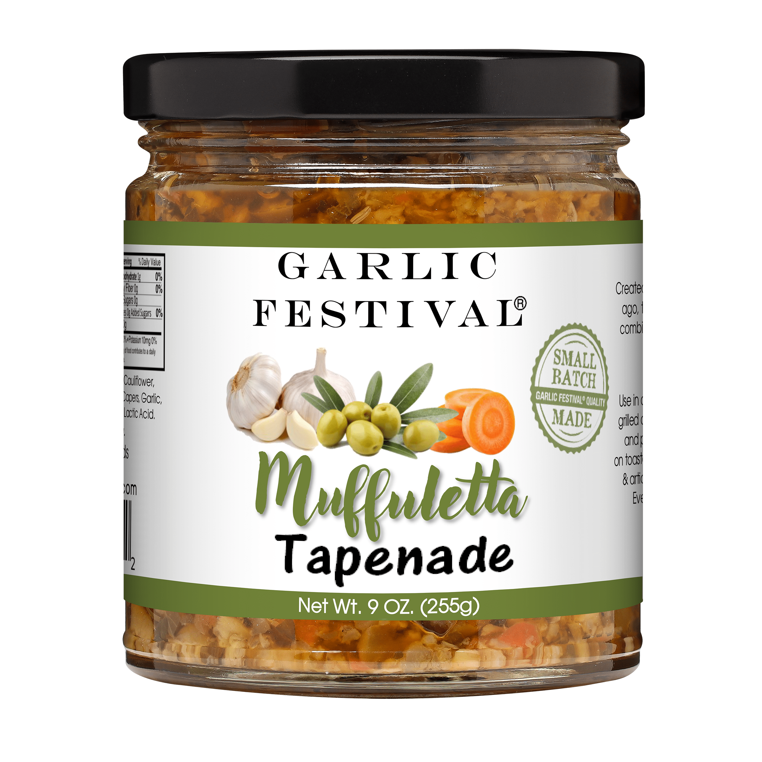 Garlic Festival Muffuletta Tapenade 9oz