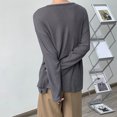 thumbnail image 4 of Camisa casual de manga larga para hombre,Camiseta de manga larga para hombre Camiseta de manga larga para hombre Diseño revolucionario, 4 of 12