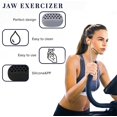 thumbnail image 4 of 3 piezas de ejercitador de mandíbula para mujeres y hombres, entrenador de músculos de mandíbula, fitness de papada Equipo, pelota de ejercicios, definición de mandíbula, herramienta de belleza facial, 4 of 5