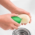 thumbnail image 5 of Safeglitz 1Pack Vegetable Brush Non Slip Grip Potato Scrubber Veggie Brush with Flexible and Hard Bristles Non Slip Comfortable Grip, for Cleaning Food Cucumber and Carrot, 5 of 7