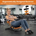 thumbnail image 4 of Costway Core Ab Trainer Bench Abdominal Stomach Exerciser Workout Fitness Machine, 4 of 10