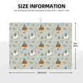 thumbnail image 2 of Zufioo Little Puppies Print Microfiber Dish Drying Mat, 18x24 Inch Water Absorbent Non-Slip Mat for Kitchen, Dining Room, Bar Counter, 2 of 7