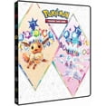 thumbnail image 1 of Ultra PRO Scarlet & Violet 9-Pocket Portfolio for Pokémon Cards - Full-Art Cover of Terestallized Eevee, Sylveon, Jolteon, Flareon, Vaporeon Design - Holds 252 Pokemon Cards or Standard Size Cards, 1 of 6