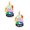 Multicolor 2PCS, variant on Miniature Model Brick Building DIY Sandbox Set For Kids A Set Of 50 Grains 2PCS