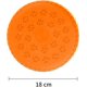 thumbnail image 2 of Juguete para perros Frisbee brillar 2 discos naranja + verde 18 cm, 2 of 5
