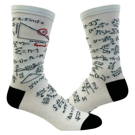Men s Find X Socks Funny Nerdy Math Science Sarcastic Graphic Novelry Footwear Men s Find X Socks Funny Nerdy Math Science Sarcastic Graphic Novelry Footwear