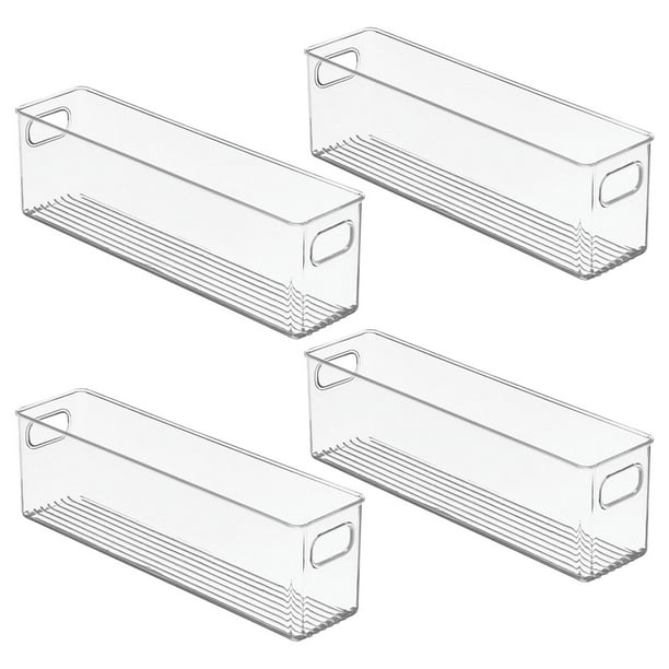 Caja de almacenamiento de plástico para almacenamiento de alimentos mDesign Kitchen