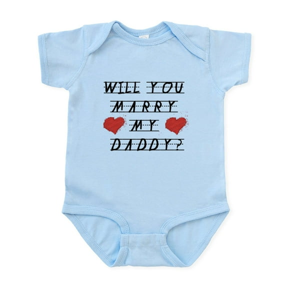 CafePress - Will You Marry? Body Suit - Baby Light Bodysuit, Size Newborn - 24 Months