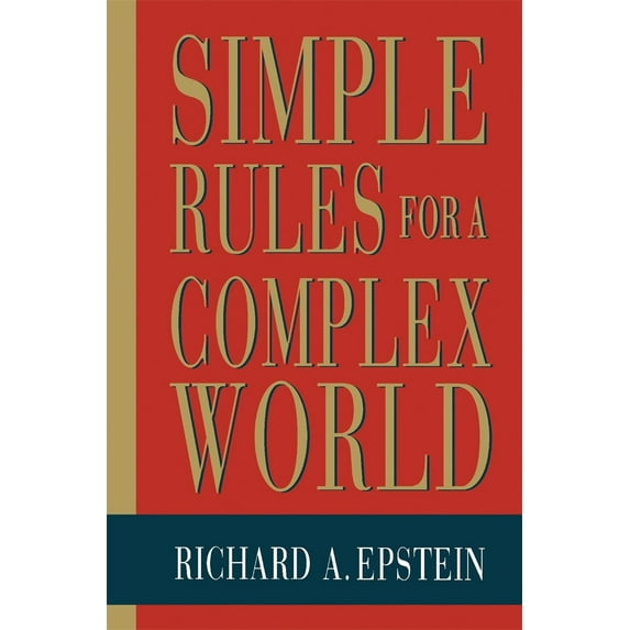 Pre-Owned Simple Rules for a Complex World (Paperback) 0674808215 9780674808218