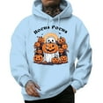 thumbnail image 2 of Halloween Hoodies for Men 2025 Casual Loose Halloween Graphic Hooded Sweatshirt with Pockets Pullover Tops, 2 of 5
