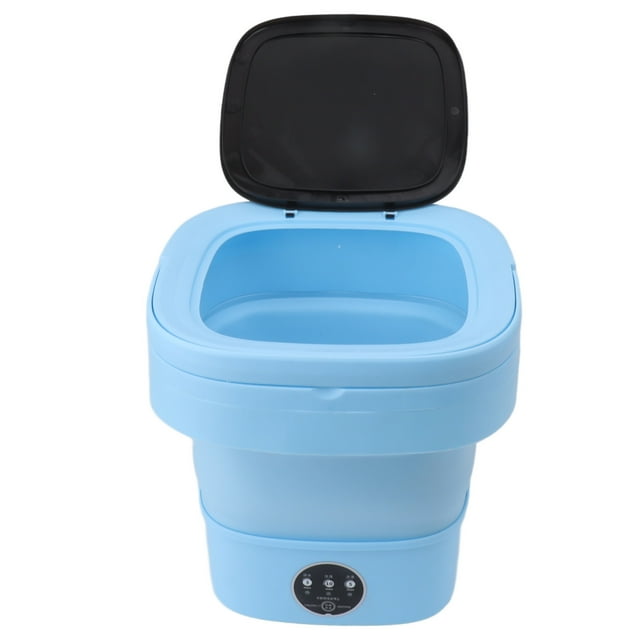 Mini Lavadora De Cubos Portátil, Pequeña Lavadora Plegable Mini Lavadora Plegable Lavado Lavadora Automática Plegable Características Mejoradas Jadeshay A